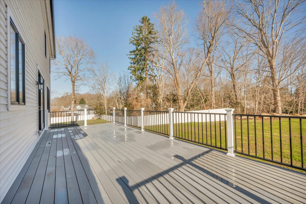 modular home porch