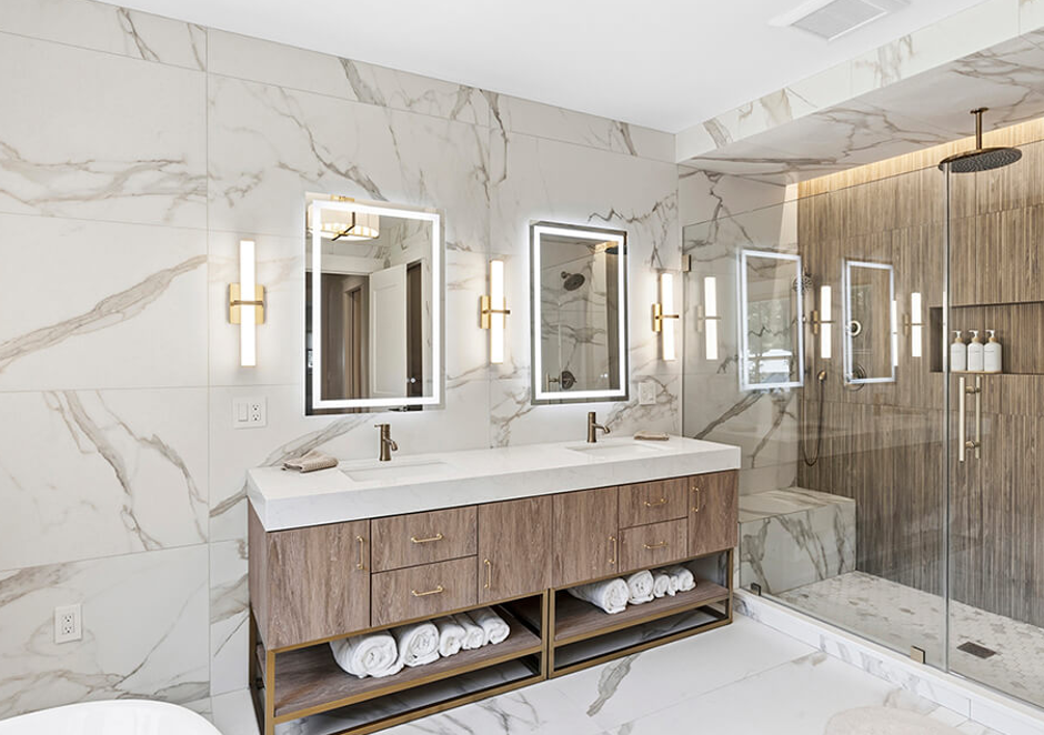 bathroom modular home concept